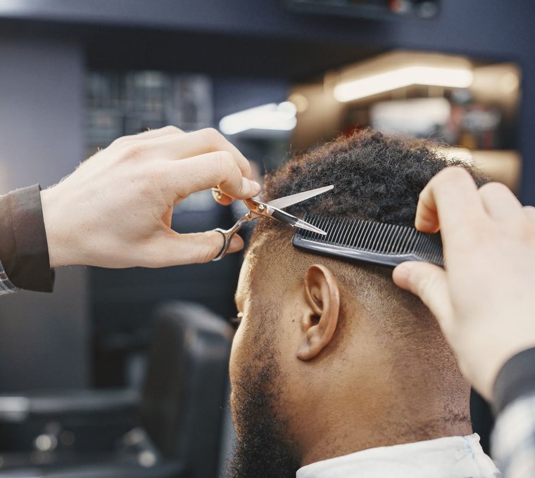 Un barbershop où l'on ne se presse pas